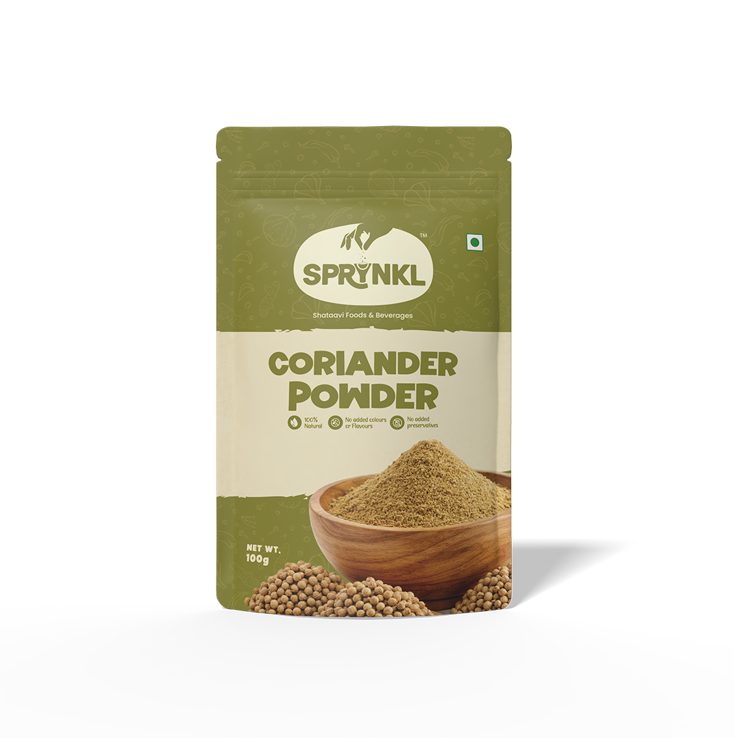 Coriander Powder Front Mockup